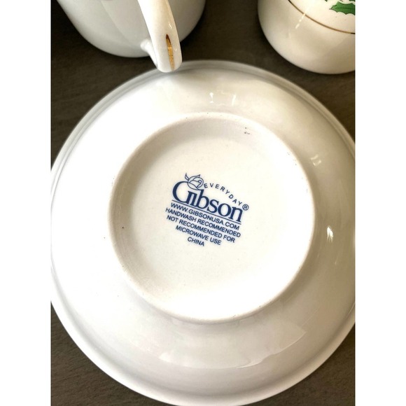 Gibson Charm, Delight Holiday Harmony, Place Settings for 4 Plus Candy Dish - Picture 6 of 7